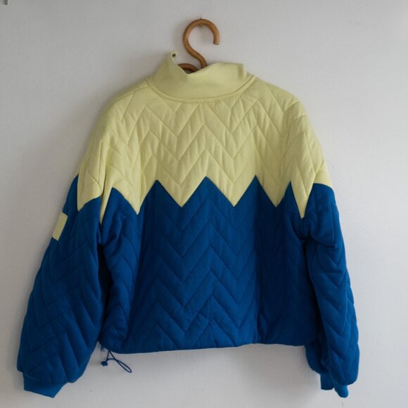 Free People Quilted Pullover Cropped Jacket - Picture 4 of 4